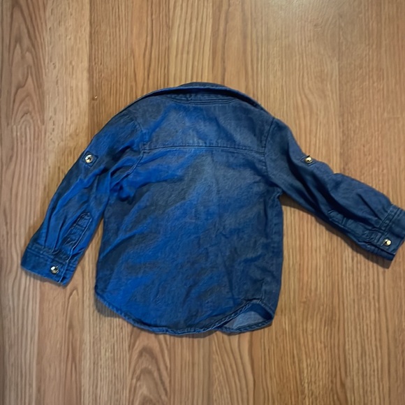 Genuine Kids Dark blue Denim Button Down - Picture 4 of 4